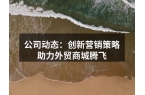 公司动态：创新营销策略助力外贸商城腾飞